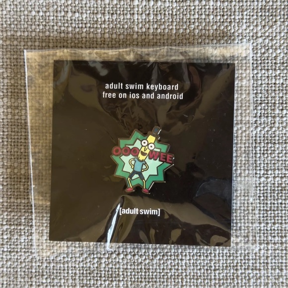 SDCC 2015 Adult Swim On The Green Rick And Morty Pin Mr. Poopybutthole Comic Con - Picture 3 of 8